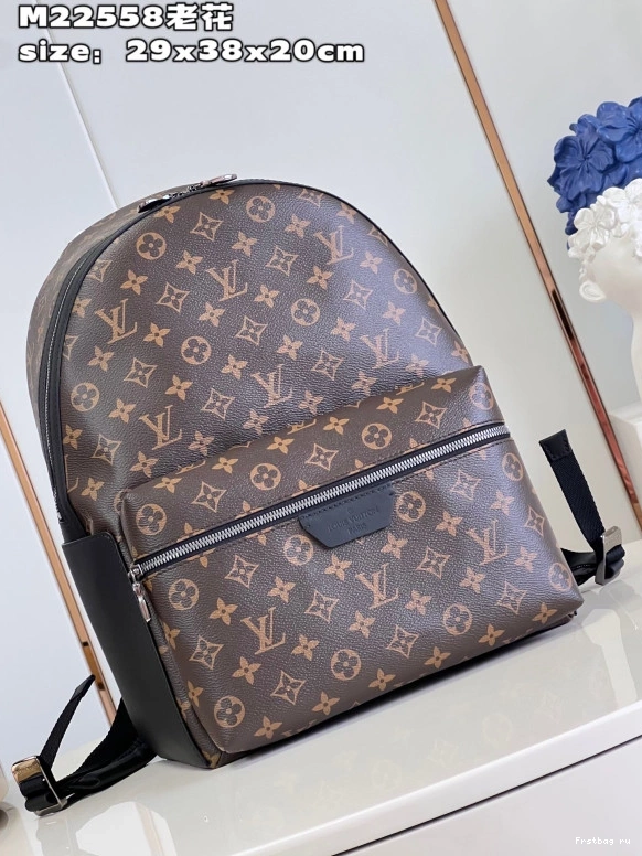 First bag ru Louis PM-29*38*20CM Backpack Discovery Vuitton 0724